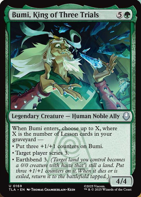 Bumi, King of Three Trials - Avatar: The Last Airbender