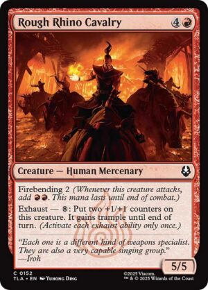 Rough Rhino Cavalry - Avatar: The Last Airbender