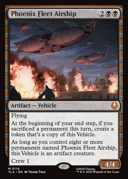 Phoenix Fleet Airship - Avatar: The Last Airbender