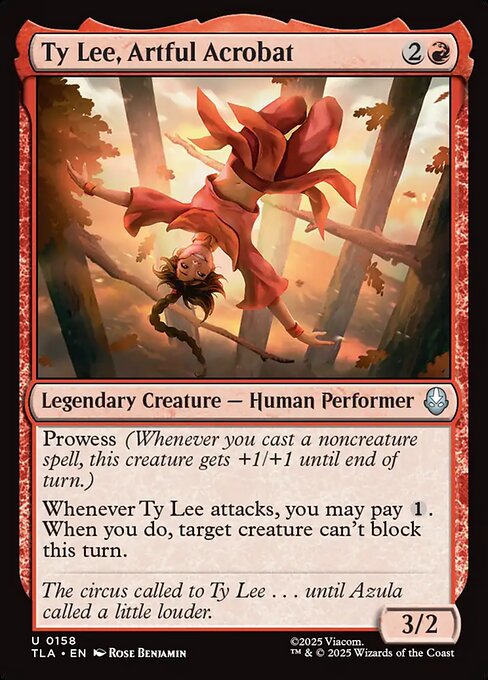 Ty Lee, Artful Acrobat - Avatar: The Last Airbender