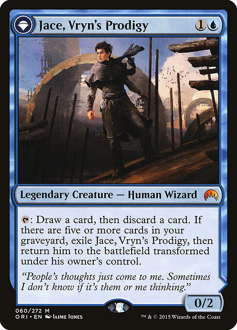 Jace, Vryn’s Prodigy // Jace, Telepath Unbound