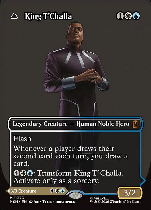 King T’Challa // Black Panther, Hope Enduring
