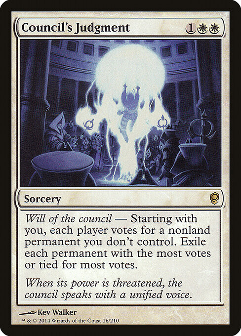 Council’s Judgment
