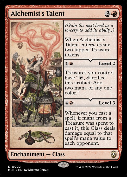 Alchemist’s Talent