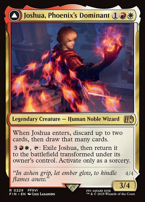 Joshua, Phoenix’s Dominant // Phoenix, Warden of Fire