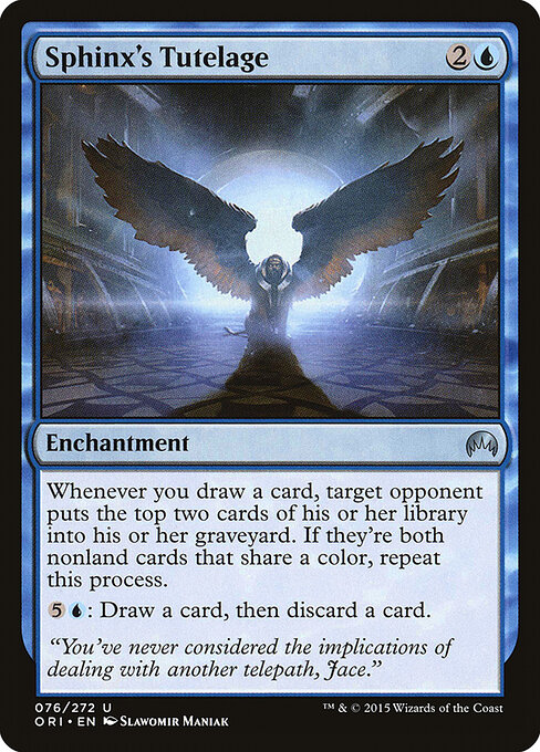 Sphinx’s Tutelage
