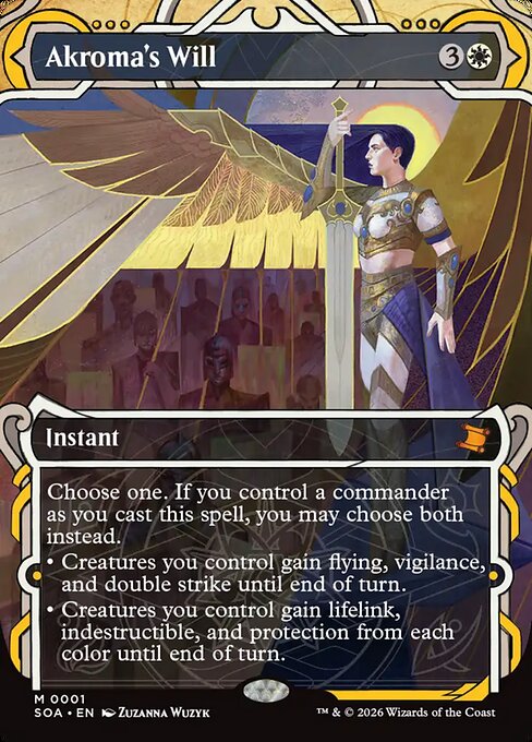 Akroma’s Will