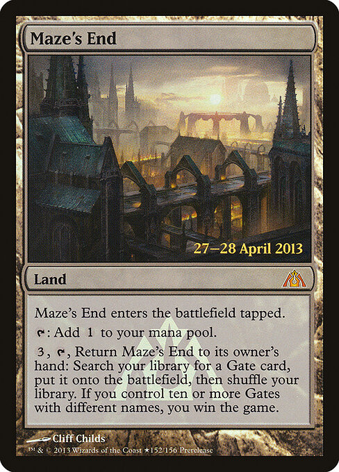 Maze’s End