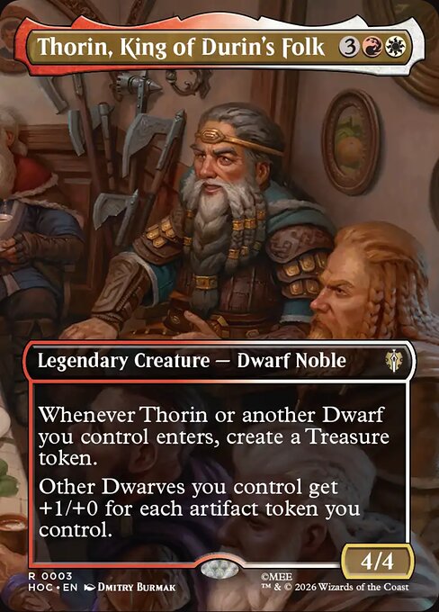 Thorin, King of Durin’s Folk