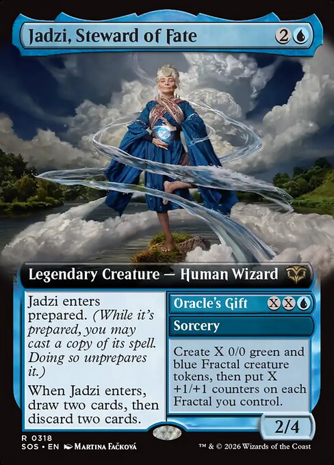 Jadzi, Steward of Fate // Oracle’s Gift