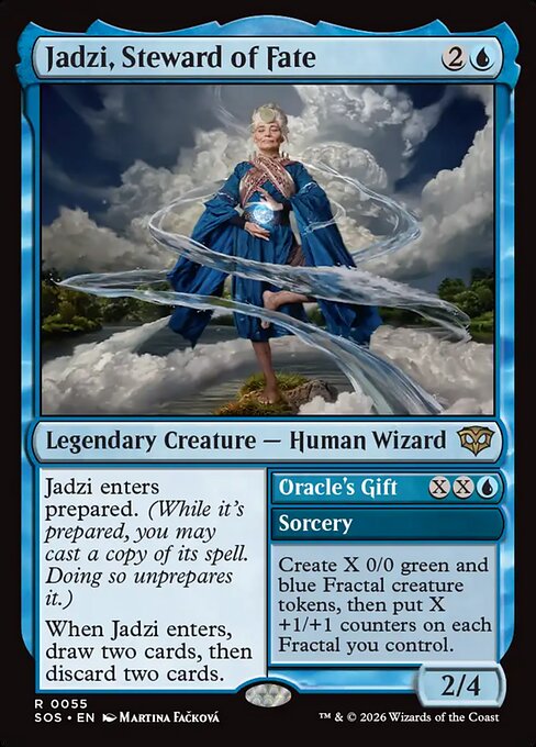 Jadzi, Steward of Fate // Oracle’s Gift