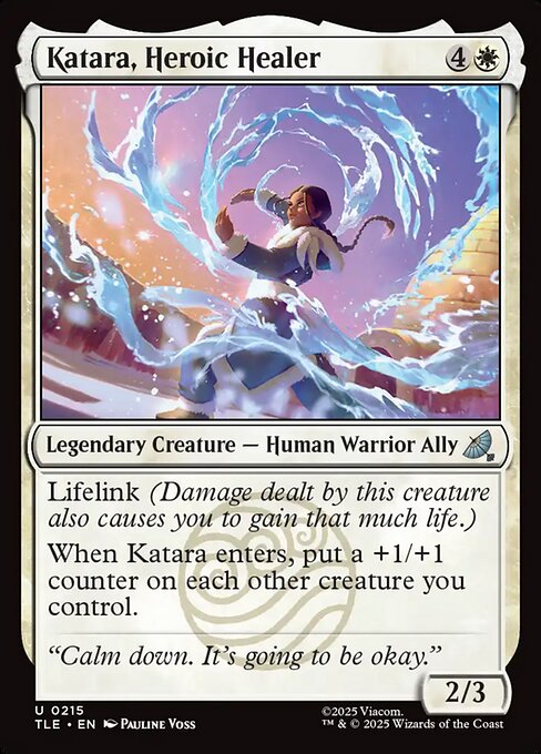 Katara, Heroic Healer
