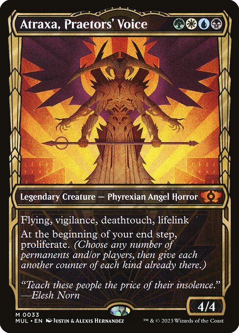 Atraxa, Praetors’ Voice