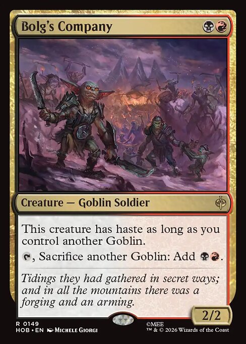 Bolg’s Company