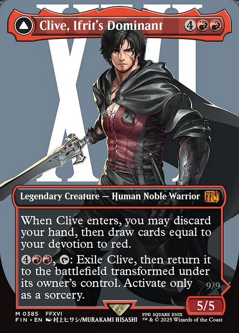 Clive, Ifrit’s Dominant // Ifrit, Warden of Inferno