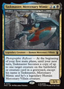Cartas del set Marvel Super Heroes