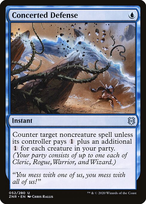 Concerted Defense (Foil)