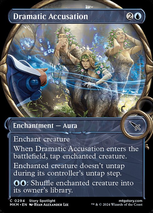 Dramatic Accusation (Foil)