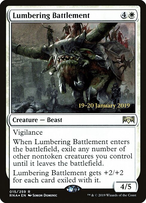 Lumbering Battlement (Foil)