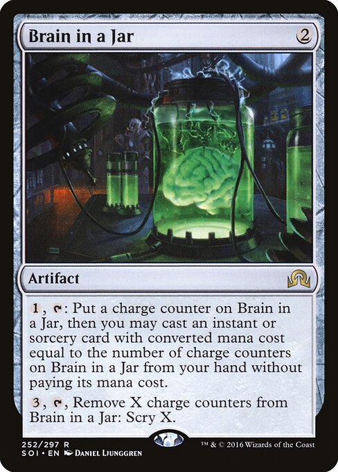 Brain in a Jar (Foil)