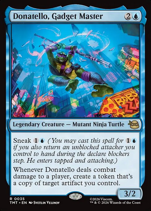Donatello, Gadget Master (Foil)