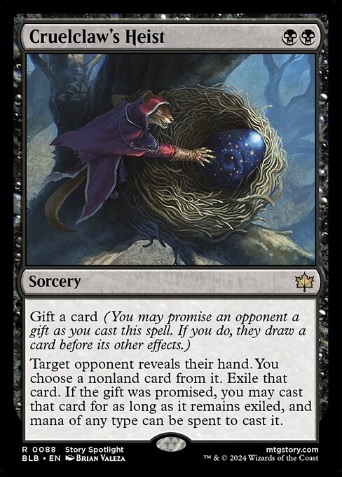 Cruelclaw’s Heist