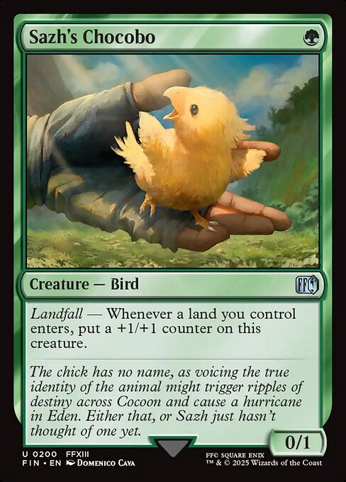 Sazh’s Chocobo