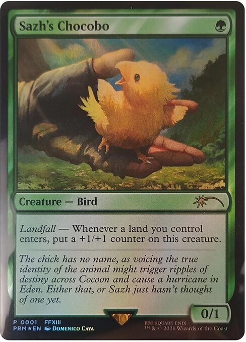 Sazh’s Chocobo