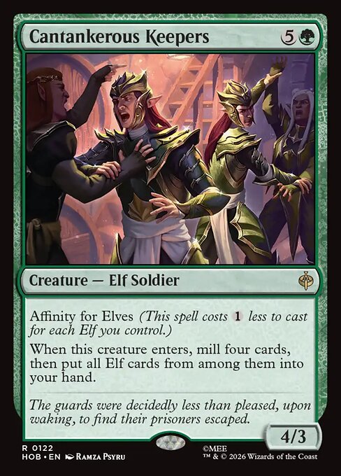 Cantankerous Keepers (Foil)