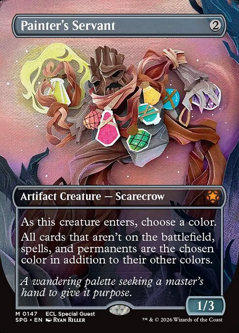 Painter’s Servant
