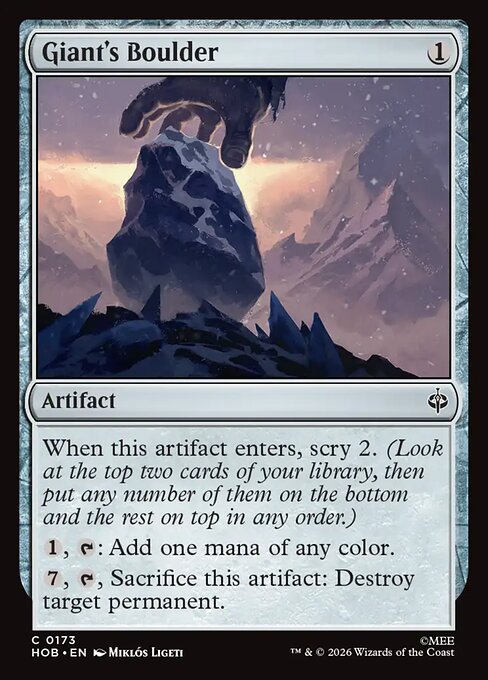 Giant’s Boulder
