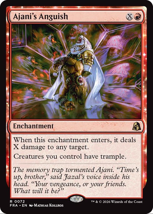 Ajani’s Anguish