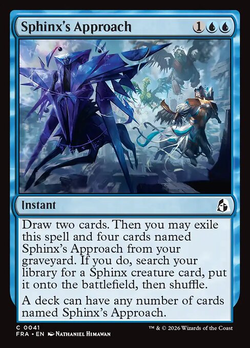 Sphinx’s Approach (Foil)